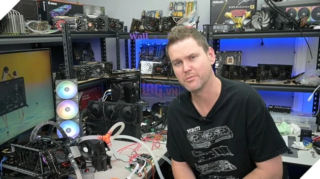 YouTuber dùng máy làm đá để làm mát RTX 3060, nhiệt độ GPU giảm xuống chỉ còn 22°C