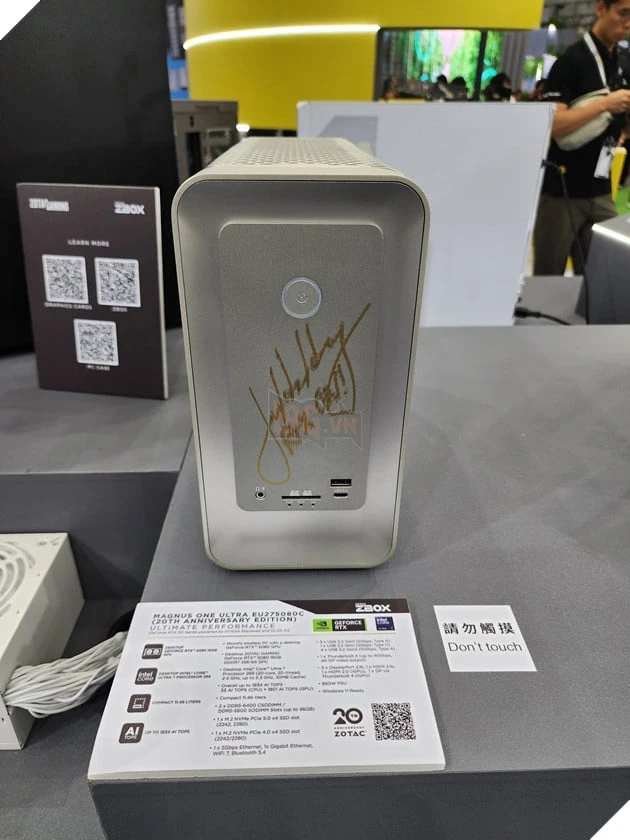 ZOTAC Trình Làng Mini PC RTX 5080 Nhỏ Nhất Thế Giới Và Loạt GPU RTX 50 Tại Computex 2026 ZOTAC Trình Làng Mini PC RTX 5080 Nhỏ Nhất Thế Giới Và Loạt GPU RTX 50 Tại Computex 2026