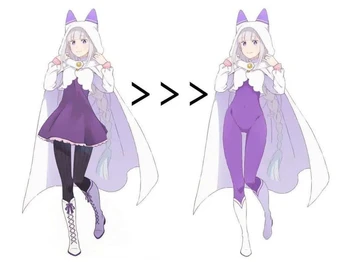 &nbsp;Trang phục mới của Emilia trong Re:Zero gây "bão" mạng: Sự gợi cảm hay bước đi đột phá về tạo hình?