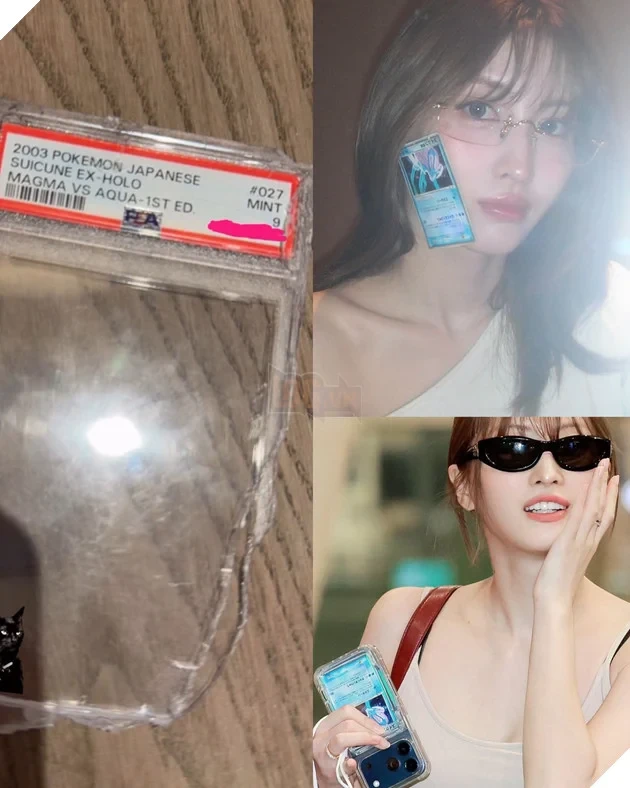 "Chịu chơi" như Momo (TWICE): Đập hộp thẻ bài Pokémon PSA 9 trị giá hàng chục triệu đồng chỉ để... nhét ốp điện thoại!