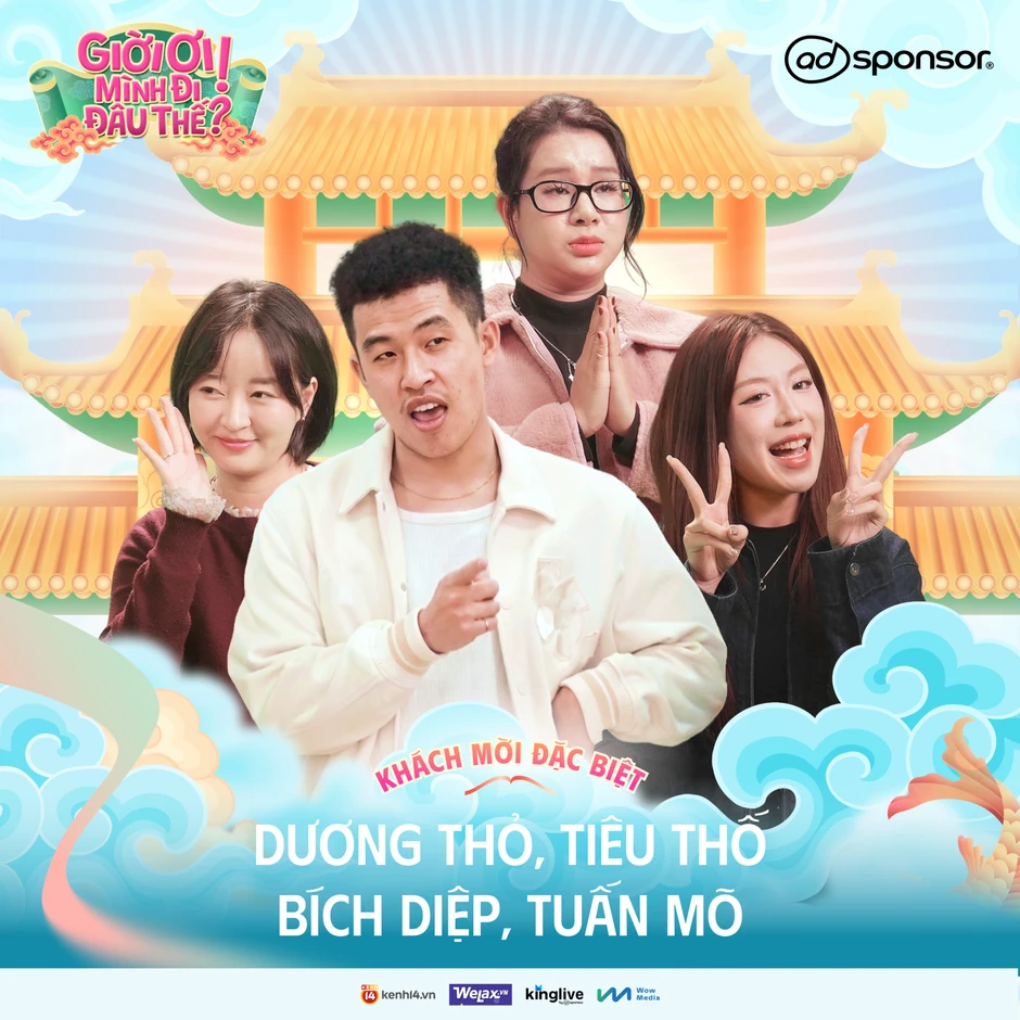 "Giời ơi! Mình đi đâu thế?" hội tụ dàn diễn viên đa thế hệ
