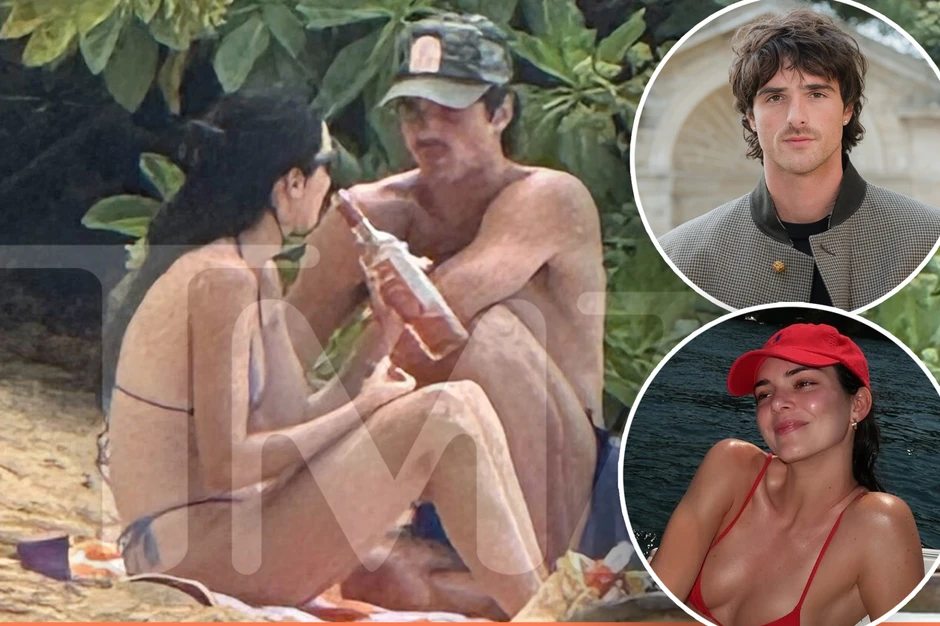 "Tóm gọn" Kendall Jenner hẹn hò tài tử Đồi Gió Hú trên bãi biển
