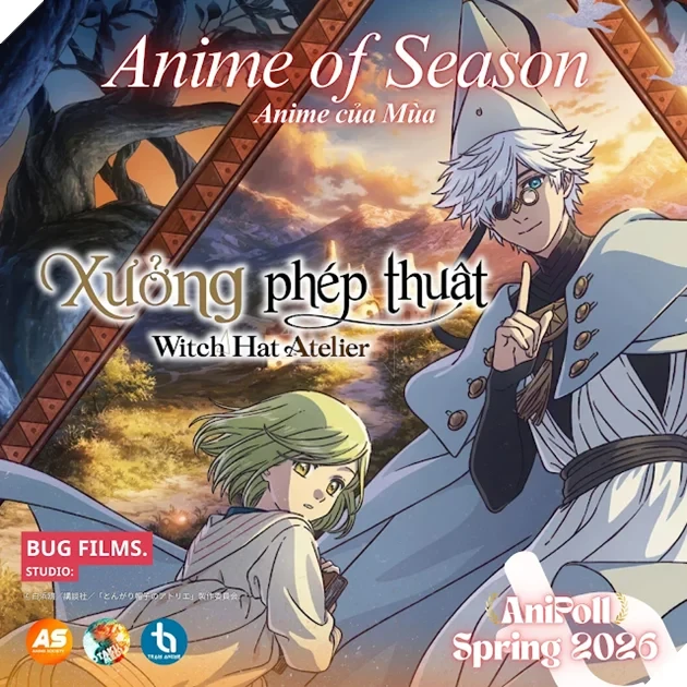 "Xưởng phép thuật" đại thắng tại Astra TV Awards 2026: Đăng quang Sê-ri Anime xuất sắc nhất tại kinh đô điện ảnh Hollywood "Xưởng phép thuật" đại thắng tại Astra TV Awards 2026: Đăng quang Sê-ri Anime xuất sắc nhất tại kinh đô điện ảnh Hollywood