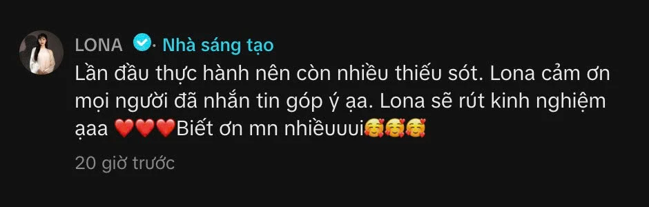 Á hậu Lona Kiều Loan bị nói làm màu, nhầm kiến thức cơ bản trong y khoa