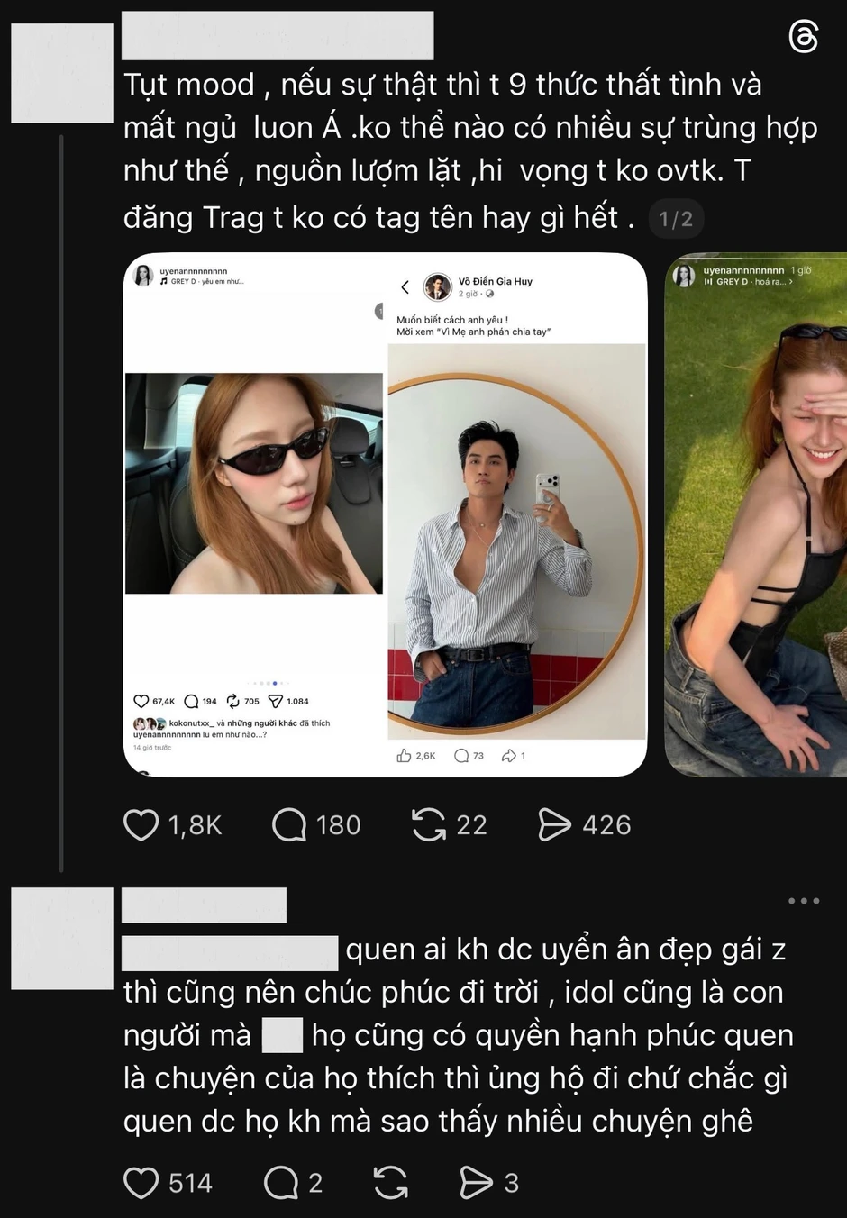 Ầm ĩ trên Threads lúc này: Em gái Trấn Thành đi Phan Thiết cũng bị "ném đá" Ầm ĩ trên Threads lúc này: Em gái Trấn Thành đi Phan Thiết cũng bị "ném đá"
