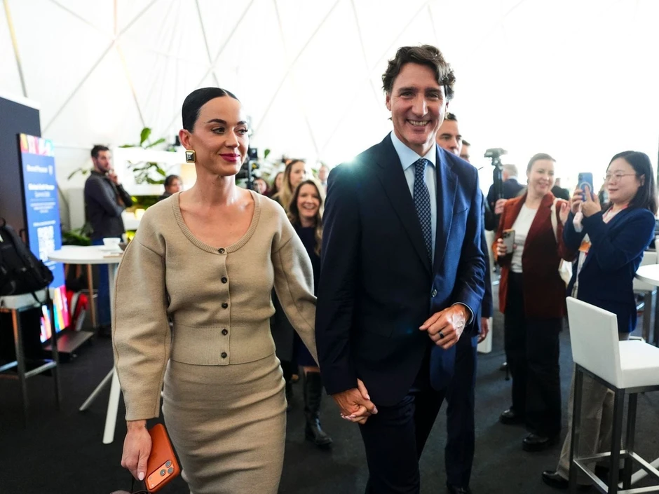 Ảnh Katy Perry hẹn hò cựu thủ tướng Canada