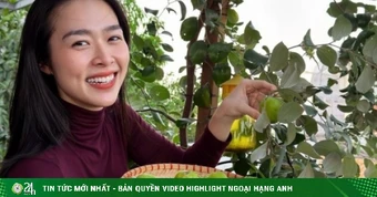 Ảnh sao 1/4: Diệp Bảo Ngọc khoe vườn sân thượng trong biệt thự 100 m2