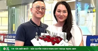 Ảnh sao 16/4: Chồng thiếu gia ra sân bay đón Ngọc Thạch sau chuyến công tác