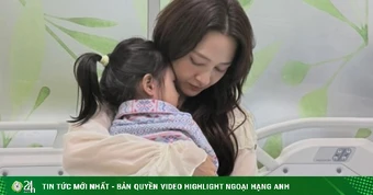 Ảnh sao 22/5: Mẹ đơn thân Bảo Anh chăm con gái ở bệnh viện