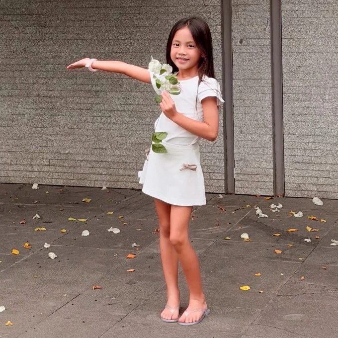 Ảnh sao 24/5: Lisa nhà Hồ Ngọc Hà được khen ra dáng người mẫu nhí