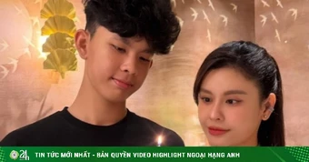 Ảnh sao 3/6: Trương Quỳnh Anh nhỏ bé bên con trai cao 1,82 m