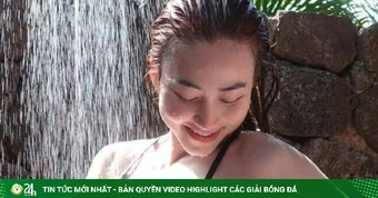 Ảnh sao 8/10: Ngân Khánh khoe vẻ gợi cảm với bikini nhỏ xíu