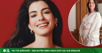 Anne Hathaway mang thai con thứ ba ở tuổi 43