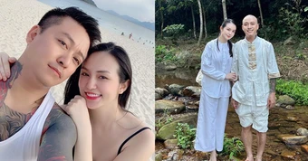 Bà xã 9X của Tuấn Hưng: "Giờ không chỉ là vợ chồng, còn là bạn đồng tu"