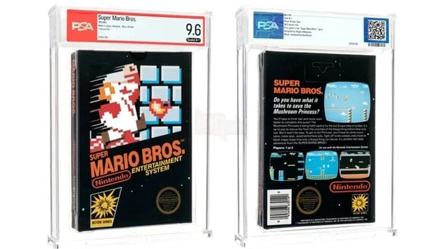 Bản Super Mario Bros. niêm phong lập kỷ lục mới với giá bán ra 3 triệu USD