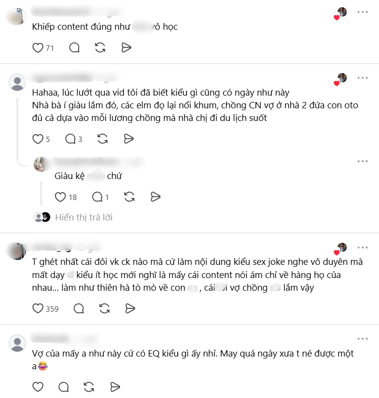Báo động tràn lan content tục tĩu đời sống vợ chồng trên TikTok, dân mạng lo ngại cho thế hệ tương lai
