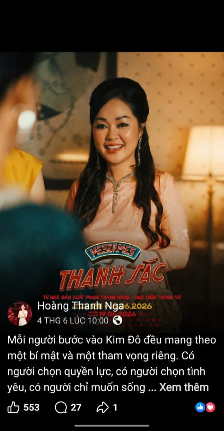 Bất ngờ vai diễn của Á hậu Hoàng Thị Thanh Nga trong phim đang chiếu, trùng hợp vụ án buôn lậu kim cương 1.500 tỷ đồng Bất ngờ vai diễn của Á hậu Hoàng Thị Thanh Nga trong phim đang chiếu, trùng hợp vụ án buôn lậu kim cương 1.500 tỷ đồng