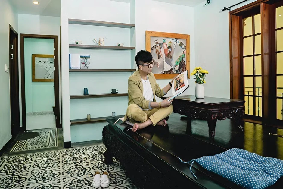Bên trong căn nhà 21 tỷ của Long Nhật tại Huế