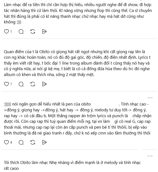 Bị chê rap dở, nam rapper hát hay nhất Vbiz mượn lời Đen Vâu đáp trả Bị chê rap dở, nam rapper hát hay nhất Vbiz mượn lời Đen Vâu đáp trả