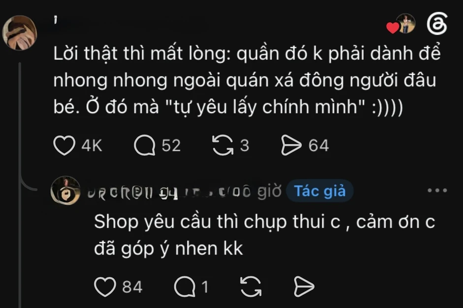 Bị chỉ trích vì mặc đồ ôm sát chụp ảnh ở quán cà phê, chính chủ phân trần: "Chỉ chụp trả job" Bị chỉ trích vì mặc đồ ôm sát chụp ảnh ở quán cà phê, chính chủ phân trần: "Chỉ chụp trả job"