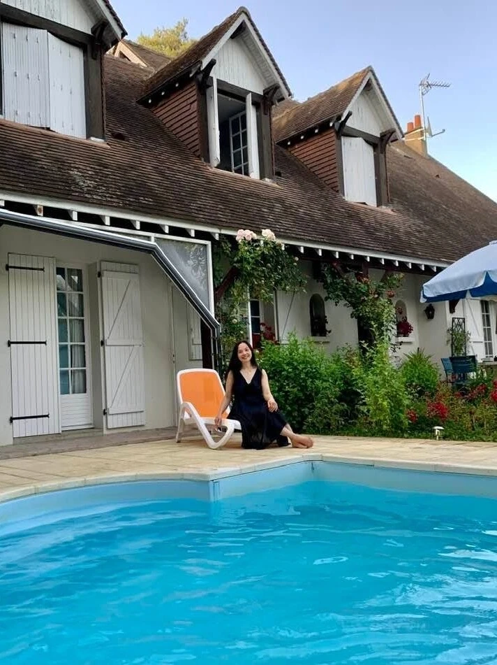 Biệt thự 4.000 m2 ở ngoại ô nước Pháp của nghệ sĩ Lê Vi