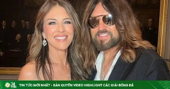 Bố Miley Cyrus đính hôn với Elizabeth Hurley