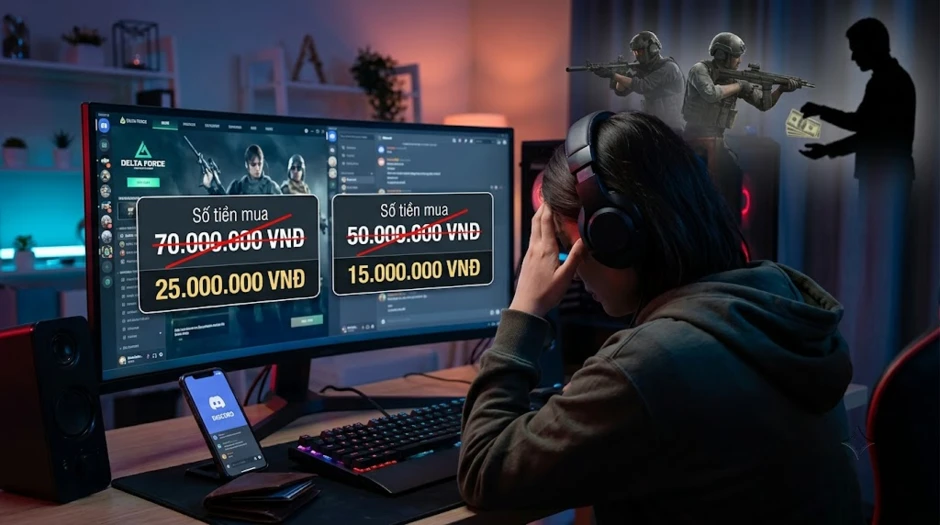 Bỏ PUBG sang Delta Force, nữ game thủ bị "scam" hơn 80 triệu tiền mua tài khoản mới