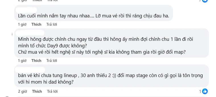 BTC Concert Anh Trai Say Hi lên tiếng về việc đổi seatmap nhưng không dập được sự bức xúc của fan