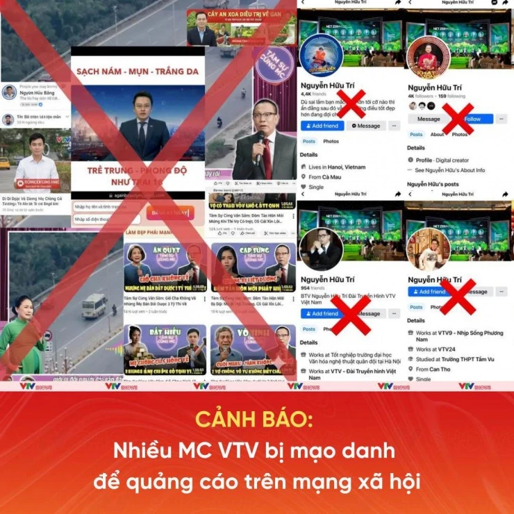 BTV Đỗ Huy Hoàng của bản tin Thời sự 19h phát cảnh báo khẩn