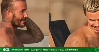Cả nhà Beckham lại gây chú ý sau World Cup