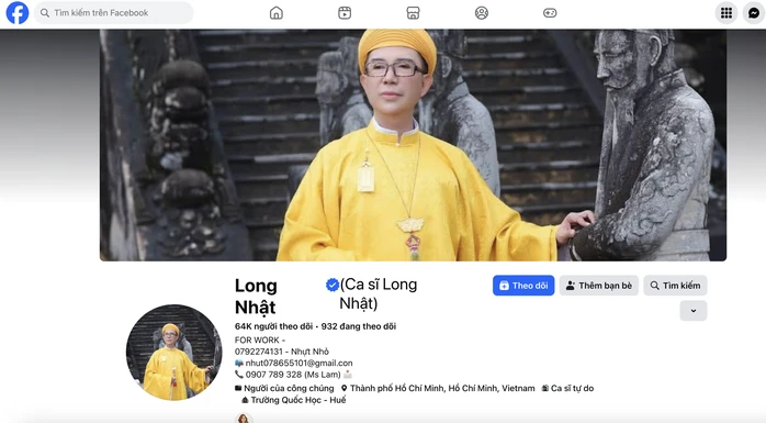 Ca sĩ Long Nhật nhiều lần gây xôn xao dư luận Ca sĩ Long Nhật nhiều lần gây xôn xao dư luận