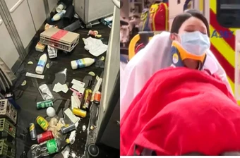 Cận cảnh bên trong chuyến bay Cathay Pacific “rơi tự do”: 10 người bị thương, hành khách la hét thất thanh trong hoảng loạn