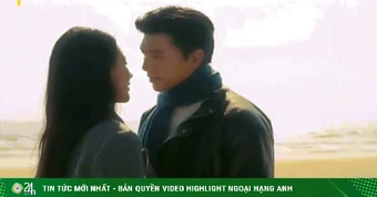 Cảnh hôn trên phim truyền hình VTV của Steven Nguyễn và Minh Trang gây sốt mạng xã hội