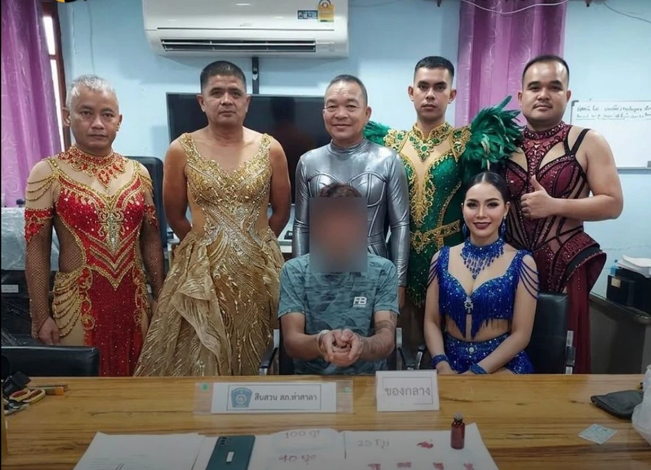 Cảnh sát Thái Lan cải trang thành vũ công để vây bắt tội phạm ma tuý