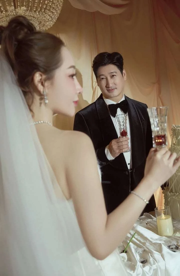 Cặp diễn viên phim giờ vàng gây sốt với bộ ảnh cưới ngọt ngào