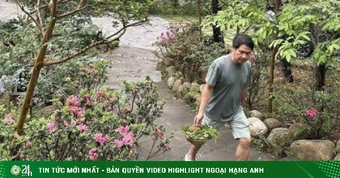 Chim làm tổ, hoa khoe sắc ở biệt thự 4.000 m2 của Trọng Tấn