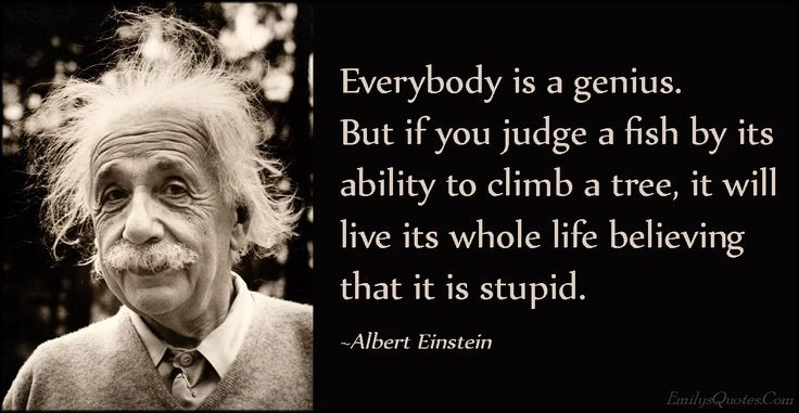 Kiểm tra sự thật: Liệu Einstein có từng nói câu không thể bắt cá leo cây?