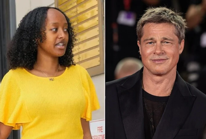 Con gái Brad Pitt nộp đơn xin bỏ họ bố