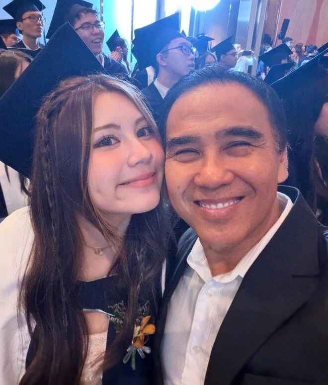 Con gái út Quyền Linh gây chú ý trong ngày đặc biệt