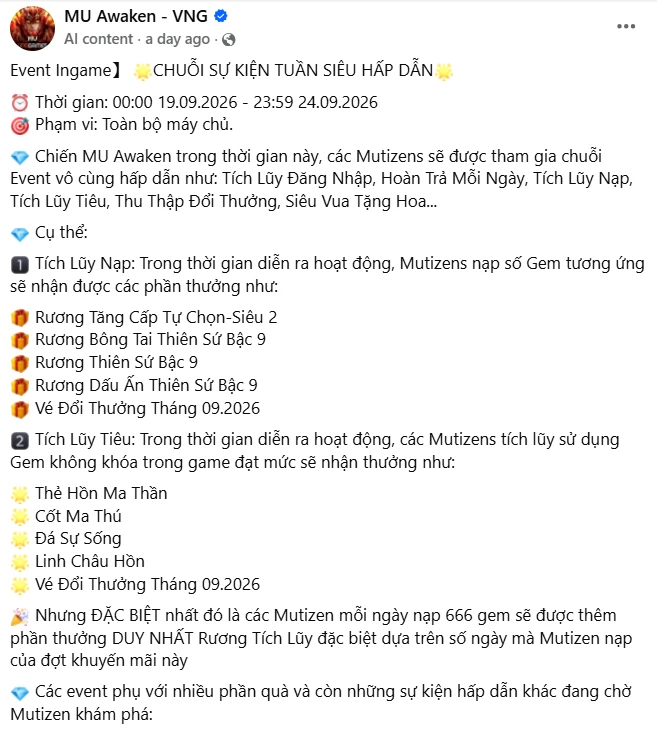 Cộng đồng phẫn nộ với tựa game của VNG: Thông báo đóng cửa vẫn “kích nạp”, nhất quyết "không tha" cho cả máy chủ Cộng đồng phẫn nộ với tựa game của VNG: Thông báo đóng cửa vẫn “kích nạp”, nhất quyết "không tha" cho cả máy chủ