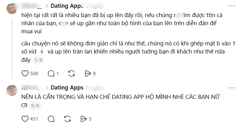 Cư dân mạng cảnh báo nguy cơ rùng rợn từ ứng dụng hẹn hò: Hình ảnh nhạy cảm của bản thân bị biến thành trò đùa trên các diễn đàn ngầm