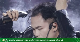 Đại Nghĩa cạo đầu trên sân khấu Anh trai vượt ngàn chông gai