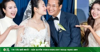 Dàn diễn viên VFC hội ngộ trong đám cưới Việt Hoa