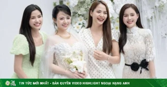 Dàn mỹ nhân phim giờ vàng VTV khoe sắc trong đám cưới Việt Hoa