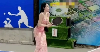 Đang bán nhà thì khách rủ chơi Pickleball, cô nàng saler khiến MXH được một phen "ngã ngửa"