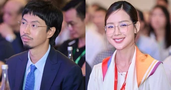 Đen xuất hiện lịch lãm, Bảo Ngọc giản dị mà nổi bần bật tại diễn đàn về niềm tin số tài chính trong kỷ nguyên AI đang diễn ra sáng nay