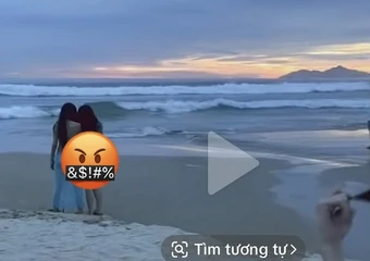 Đi biển, cô gái bị kẻ đ.ồi b.ại giở hành động kh.iế.m nh.ã