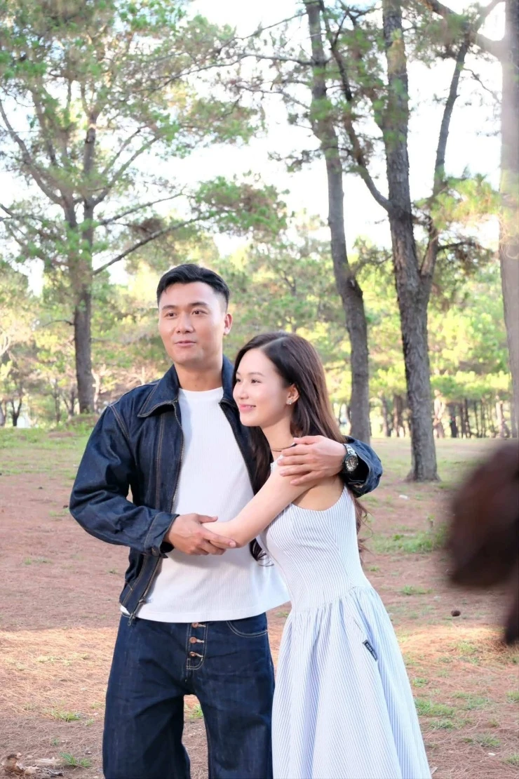 Diễn viên Ngọc Anh: Yên tâm vì có chồng ở nhà khi đi công tác dài ngày