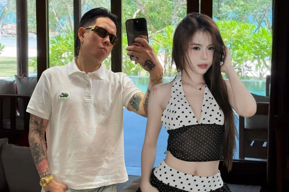 Đoạn clip làm rộ nghi vấn Andree và Hà Môi ở chung resort tại Phú Quốc, thái độ của nam rapper mới đáng ngờ