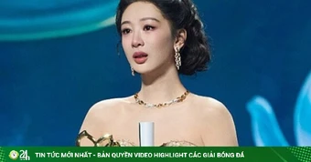 Dương Tử mắt ướt nhòe khi giành Thị hậu Bạch Ngọc Lan